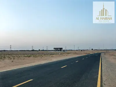 للبيع أراضي سكنيه في الشارقة منطقة بساتين الزبير(الدبدبه جنوب)