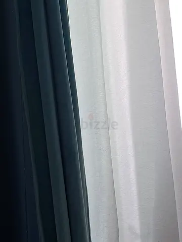 Set of Neutral Tone Curtain Fabrics - Light to Dark Shades (Approx. 6 pcs)