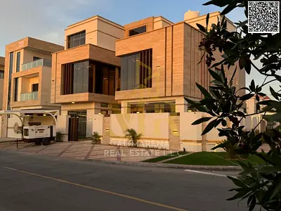Luxury villa for sale in Al Yasmin, modern design with exceptional specifications, high-end finishe