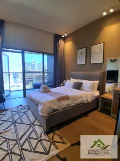 Furnished Studio | Park View Tower | Balcony &amp; City Views