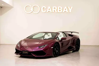 AED 17,164 PM | LAMBORGHINI HURACAN SPYDER 2017 | LP 610 | WELL MAINTAINED | 1 YEAR WARRANTY