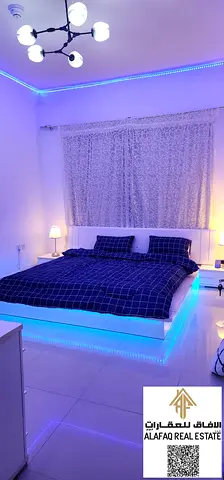 Luxury apartment for sale in Al Nuaimiya 1 Ajman one bedroom furnished in Al Nuaimiya One Tower prime location for living and investment with excellen