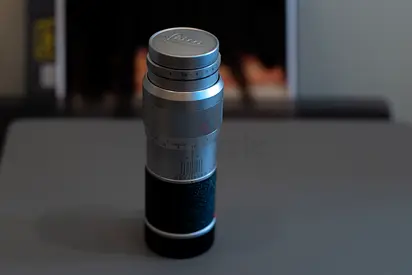 Vintage Leica Leitz Wetzlar 135 mm  F/4.0 ElmarTelephoto Lens