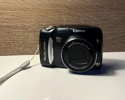 Canon PowerShot SX120 IS 10MP Compact Digital Camera - Good Condition