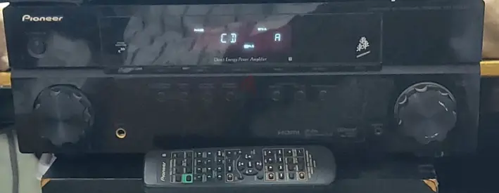 Pioneer AV Receiver / Home Theater Amplifier with Remote - Good Working Condition