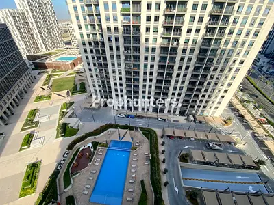 Pool Facing |Floor To Ceiling Window|Ready To Move