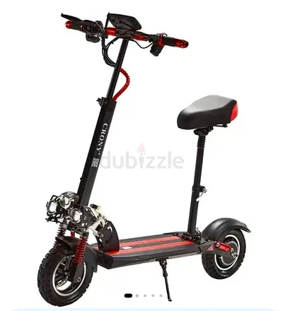 V10 Big Display 1200W Motor Electric Scooter-45-68KM/H Speed, 20-40KM Range, 10