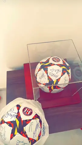 Al jazira football club signed ball