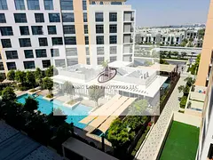 Brand new furnished studio pool view for rent uptown Al Zahia Sharjah