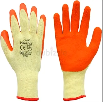 Vaultex - OGL Half Latex Coated Gloves Orange
