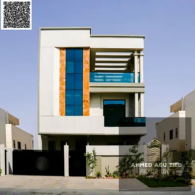 Luxury 7BR Villa for Annual Rent in Al Amerah Ajman G+2 with Private Elevator Spacious Majlis & Modern Luxury Finishing