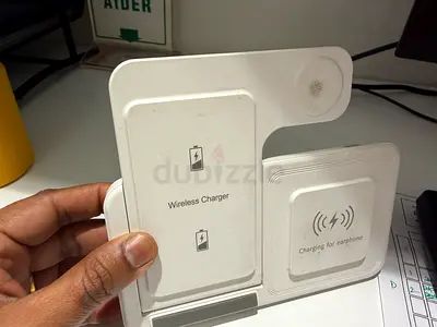 3 in one fast wireless charger for  devices