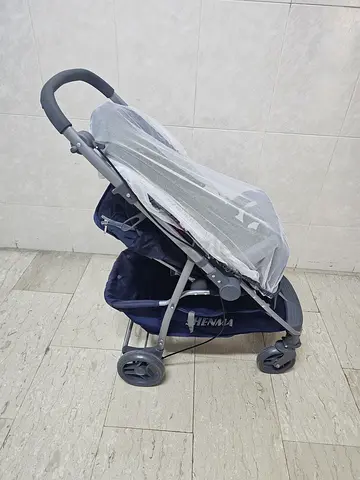 Shenma baby trolley with mosquito protection with hydrolic break. New condition