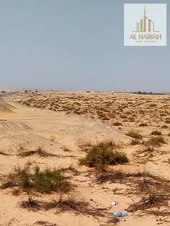Residential land for sale in a prime and strategic location in Al Sahmah, directly offered by Al Hai
