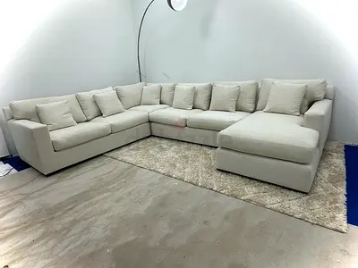 Cratebarrel axis model Ushape sofa
