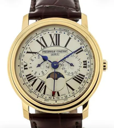 Frederique constant classic business timer