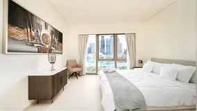 Room downtown Burj Khalifa view