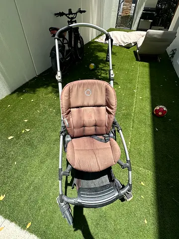 Bugaboo stroller with all adapters