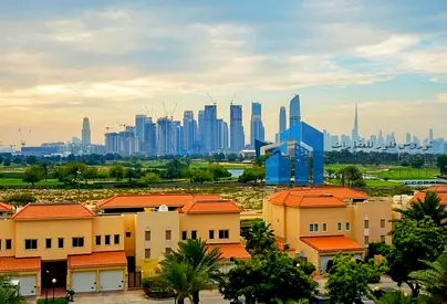 3BR+Maid| Golf Course Burj Skyline View