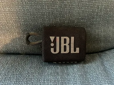 JBL Go 3 Portable Bluetooth Speaker - Compact, Black