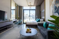 Furnished Studio | Courtyard Pool View | Ready to Move