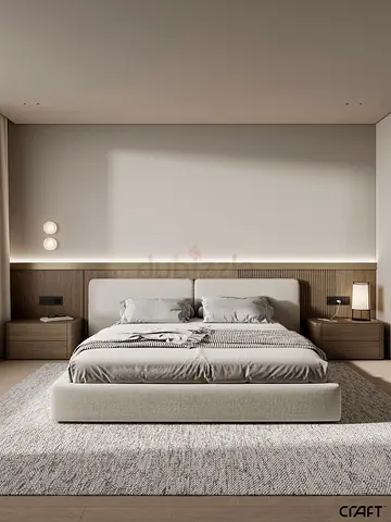 modern bed
