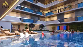 Furnished 1BR Apartment | Samana Parkville | Park &amp; Skyline Views