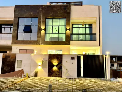 With only a 10% down payment | Own a luxury villa in Al Helio 2, Ajman | 5 master bedrooms, a great deal, including registration fees