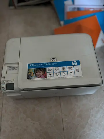 HP Photosmart C4480 All-in-One Printer — Used, without cartridge