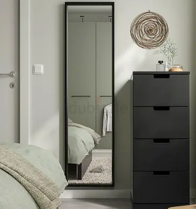 IKEA Mirror NISSEDAL with Black Frame