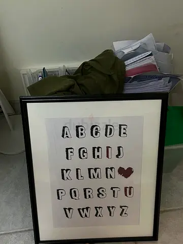 Poster/Picture x2 Abcs and Superhero