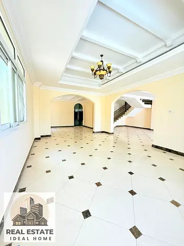 EID OFFER** SPACIOUS 5BHK**VILLA FOR RENT ** WITH SWEEMING POOL JUST 120K EASY PAYMENT ON MAIN ROAD
