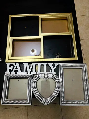 Family photo frames set - assorted styles 2 pieces