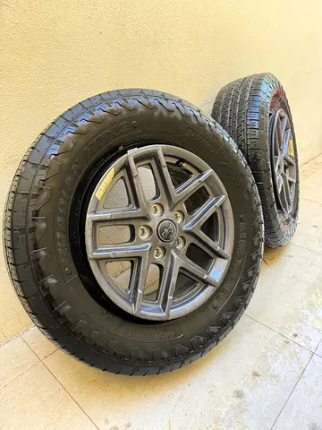 2024 Original Jeep Rims  Tires OEM Set (5 Pieces)