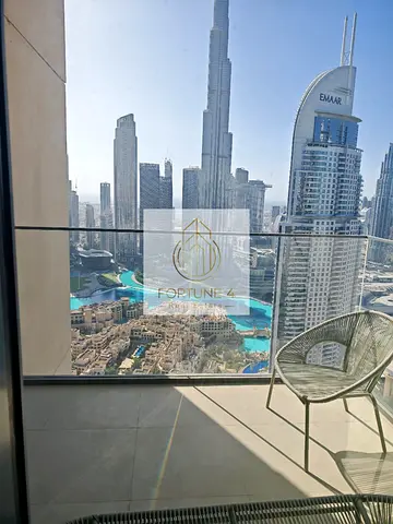 Furnished 3BR+ Study | Full Burj Khalifa & Fountain View | High Floor