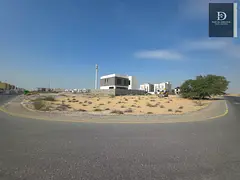 Corner plot of 10,000 sq ft in Al-Hawshi | Prime location on two streets + close to the mosque and p