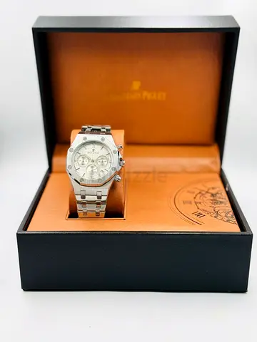 Stainless Steel Mens Chronograph Watch in Original Box