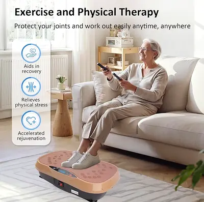 Vibration Plate Exercise Machine for Home Physical Therapy