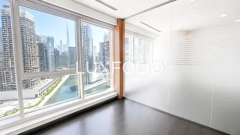 Canal and Burj view | Partitioned | Good ROI