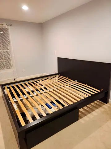 ikea bed frame/ king size