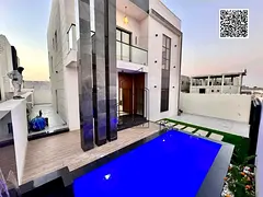 Luxury villa for sale with private pool and garden – Ajman | Registration fees included