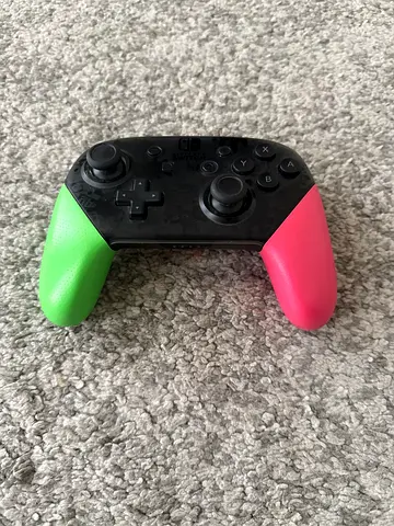Nintendo Switch pro controller- wireless splatoon 2 special edition