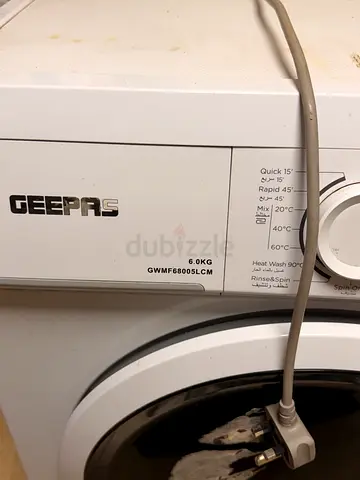 Geepas 6kg Top Load Washing Machine - Used