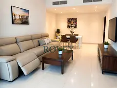 Furnished 1BR | Walk to Metro | Saba Tower 2