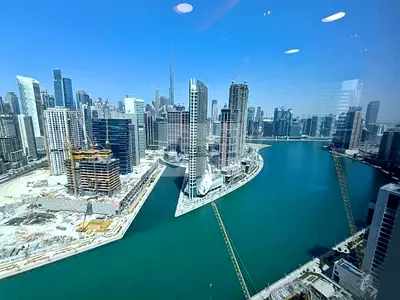 Furnished Canal View Office | Churchill Executive | Prime Business Bay