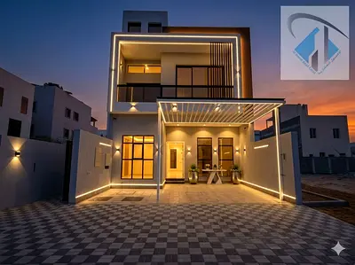 Luxury villa for sale in Ajman - 4 master bedrooms | Spacious living room | Registration fees included
