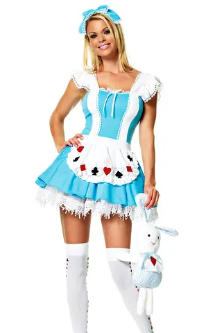 New / US brand / Innocent  Alice In Wonderland full set Costume / lingerie