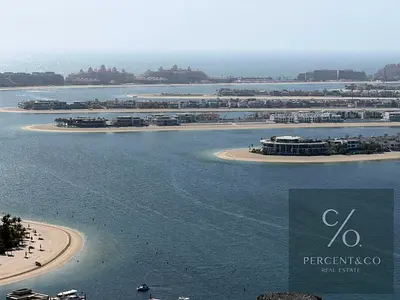 Marina&Palma View | FULL Furnished | High-Floor