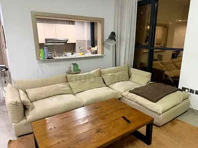 Marina home feather filled Lshape sectional sofa