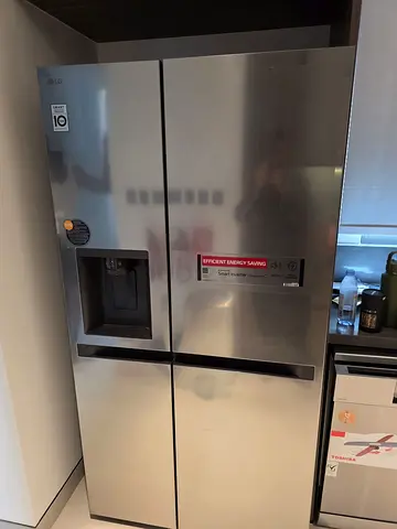 LG Brand fridge double door side by side same brand new look perfect working